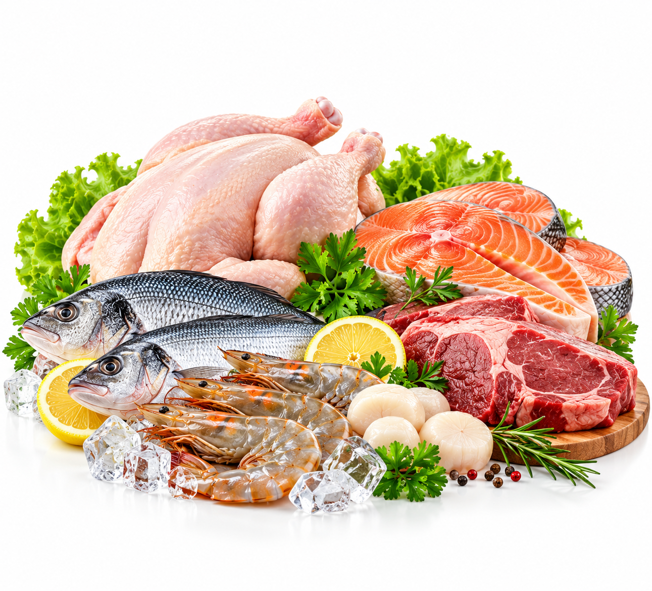 Poultry Meat & Seafood