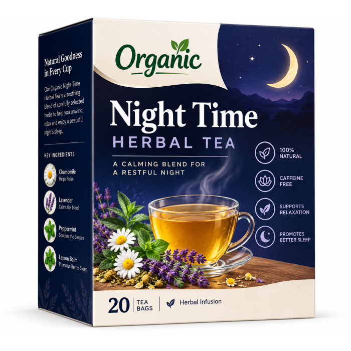 Organic Night Time Herbal Tea