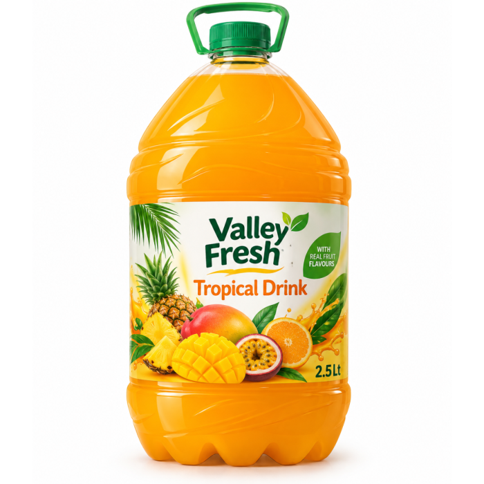 Valley Fresh Tropical Drink 2.5Lt